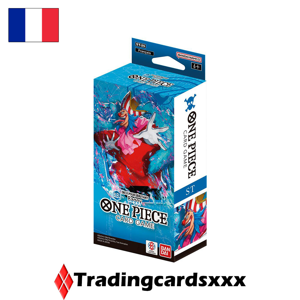 One Piece - Deck pour Débutant ST-25 Bleu : Baggy