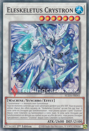 Yu-Gi-Oh! Eleskeletus Crystron : C SUDA-FR041