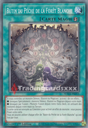 Yu-Gi-Oh! Butin du Péché de la Forêt Blanche : C SUDA-FR055