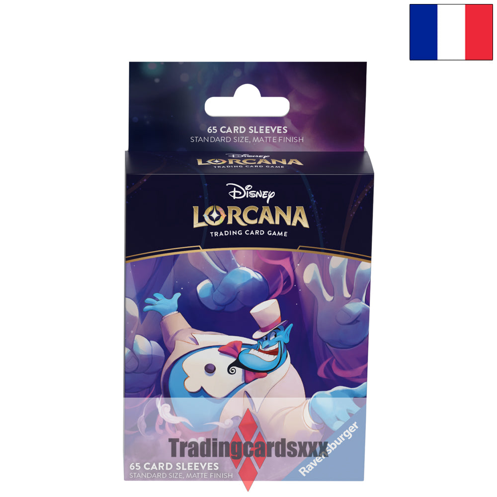Disney Lorcana TCG - 65 Protèges Cartes STANDARD Sleeves : Génie