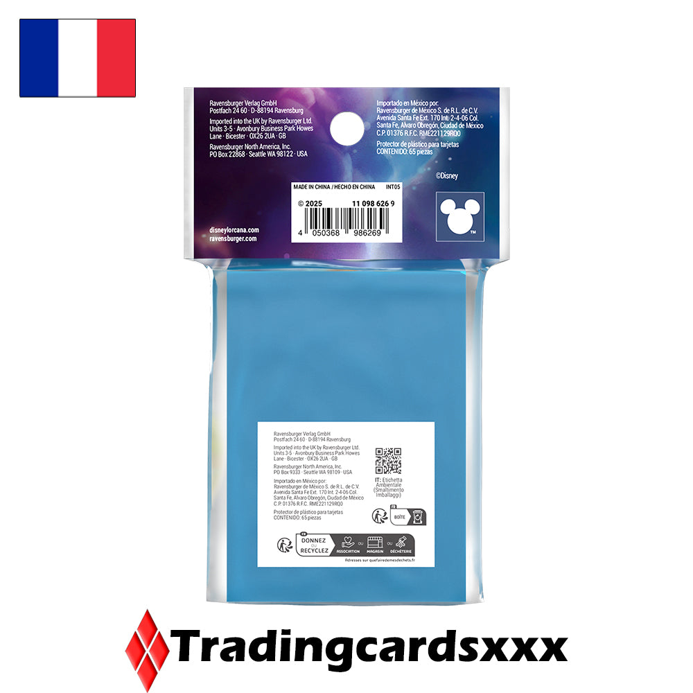 Disney Lorcana TCG - 65 Protèges Cartes STANDARD Sleeves : Mulan