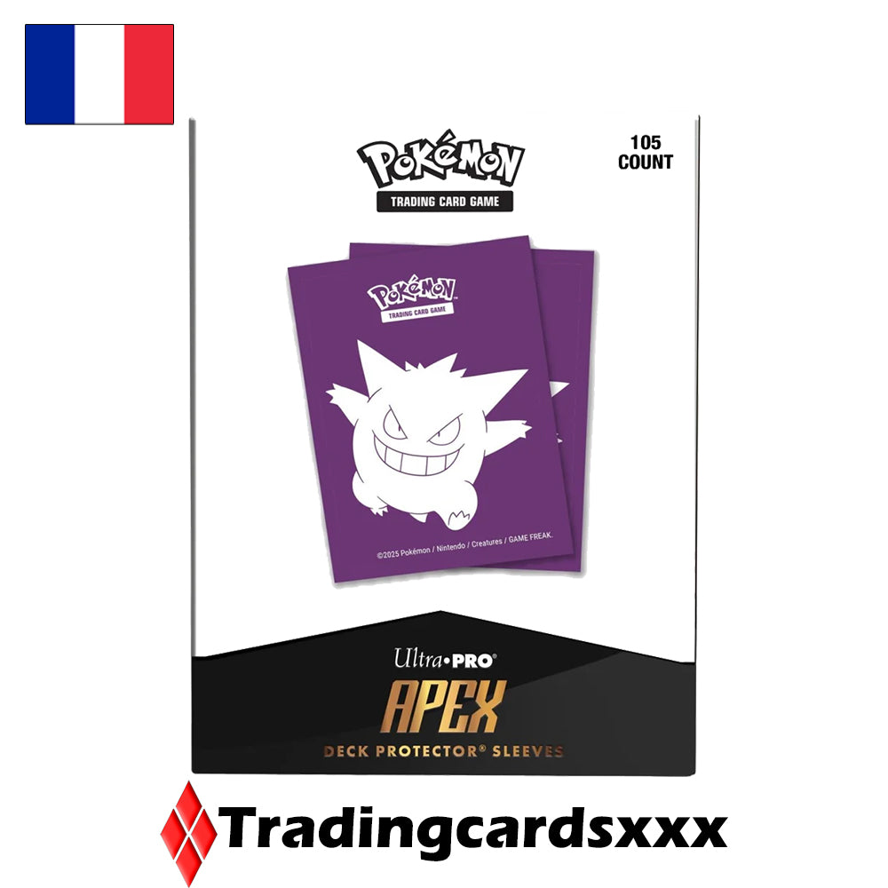 Ultra PRO - 105 Deck Protector Sleeves APEX Pokémon : Ectoplasma