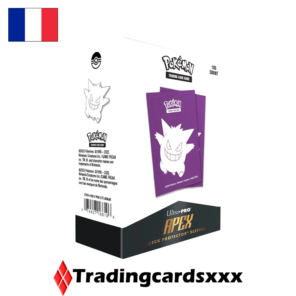 Ultra PRO - 105 Deck Protector Sleeves APEX Pokémon : Ectoplasma