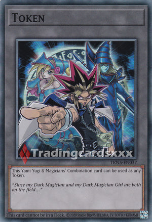 Yu-Gi-Oh! Token "Yami Yugi & Magicians' Combination" : SR BPRO / TKN5-EN037