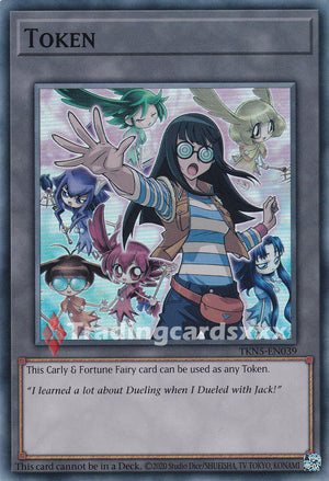 Yu-Gi-Oh! Token "Carly & Fortune Fairy" : SR BPRO / TKN5-EN039