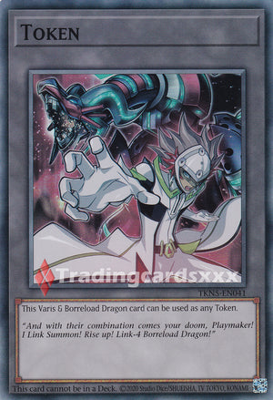 Yu-Gi-Oh! Token "Varis & Borreload Dragon" : SR BPRO / TKN5-EN041