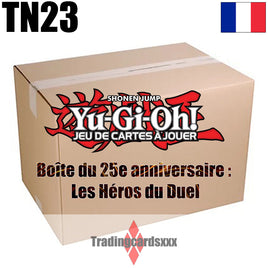 Yu-Gi-Oh! Carton de 12 Mega Tin Box 2023 - Boite du 25e Anniversaire : Les Héros du Duel