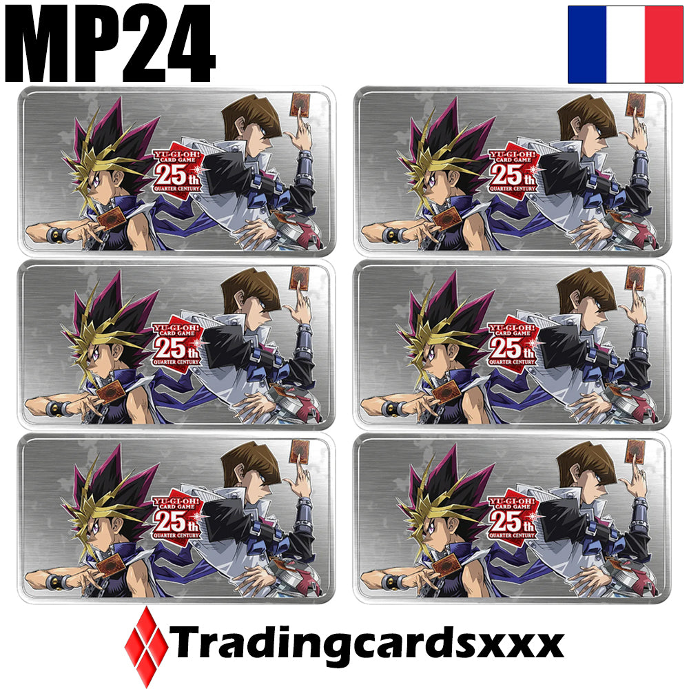 Yu-Gi-Oh! Lot de 6 Mega Tin Box 2024 - Boite du 25e Anniversaire : Les Miroirs du Duel