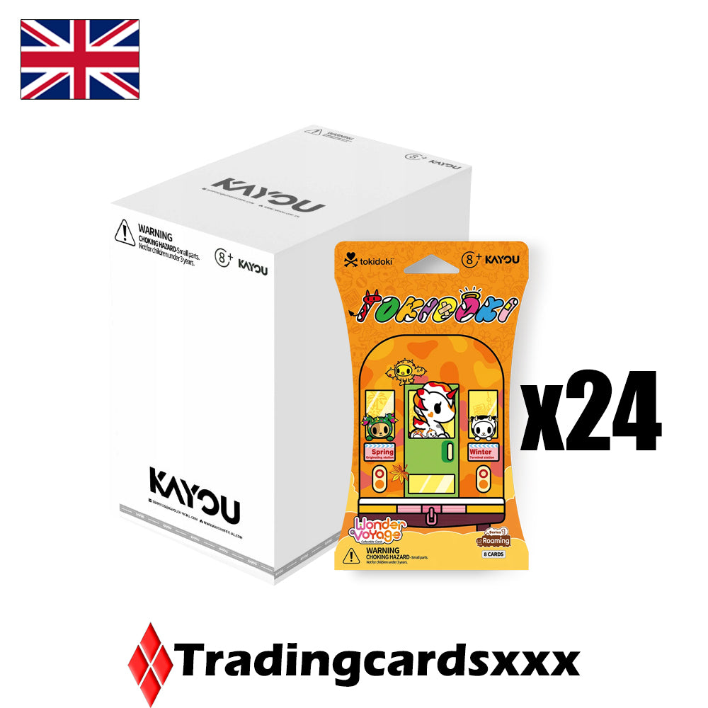 [KAYOU] Tokidoki CCG - Carton de 24 blisters : Wonder Voyage Roaming Series 1