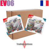 Pokémon - Carton de 12 Tri Pack de 3 boosters EV06 : Mascarade Crépusculaire