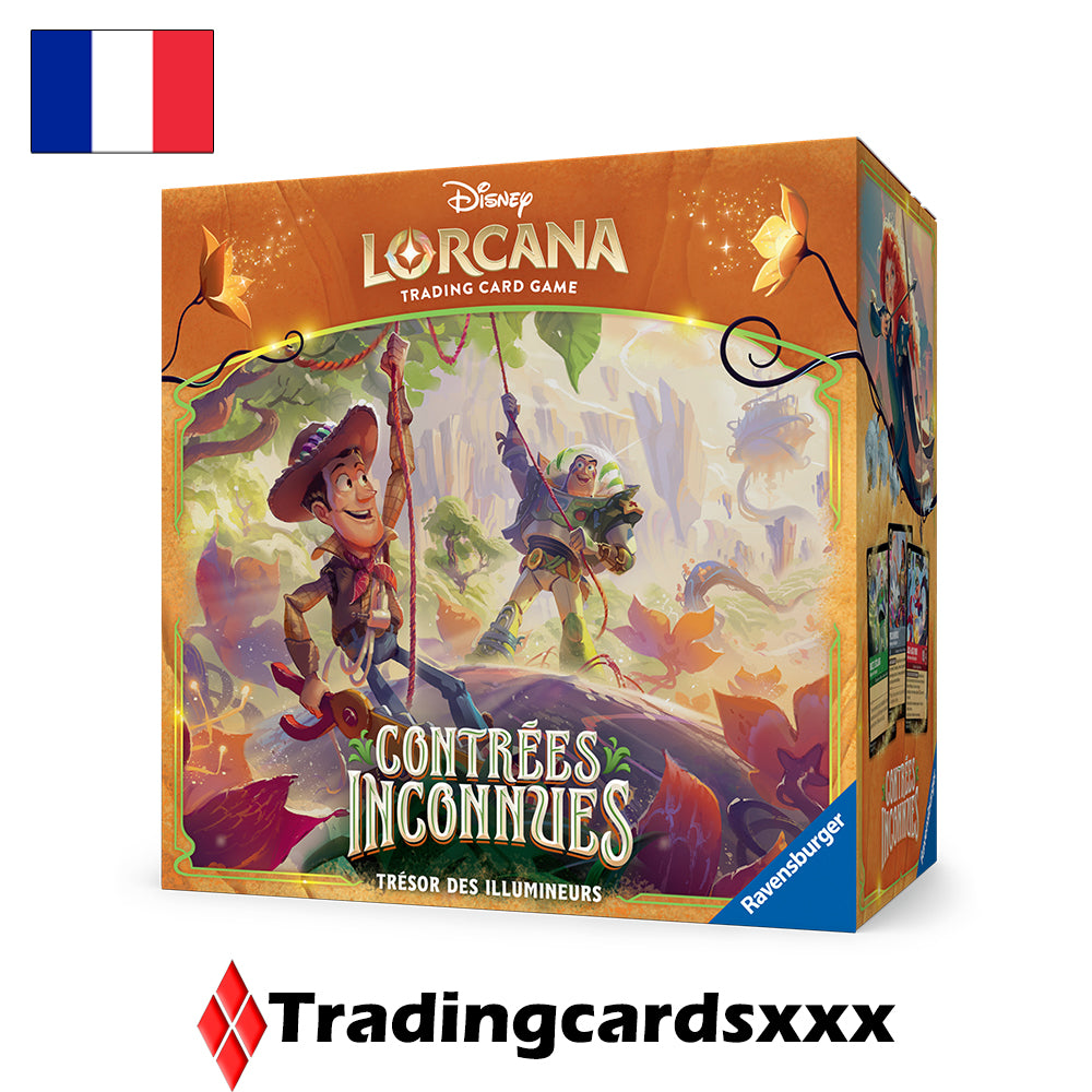 Disney Lorcana TCG - Coffret Trésor des Illumineurs Chapitre 12 : Contrées Inconnues