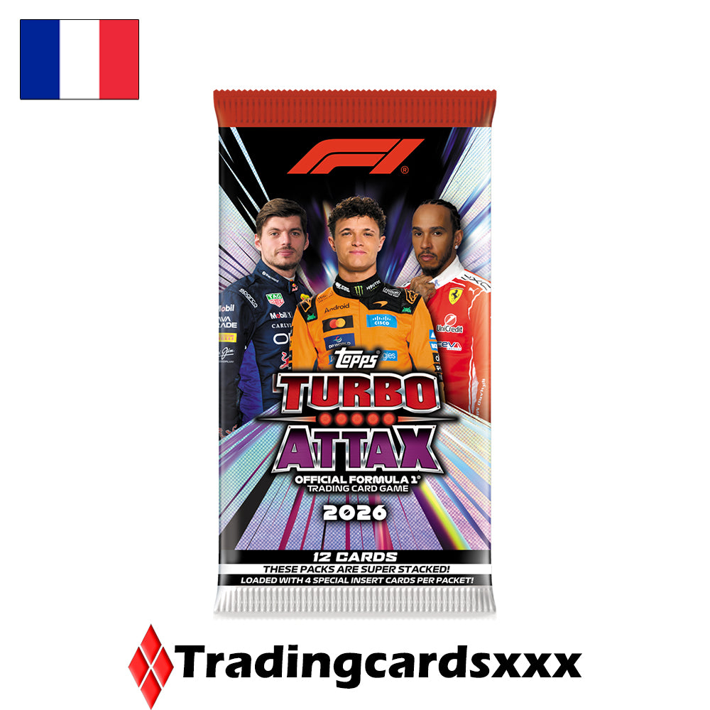 [TOPPS] Booster de 12 cartes : F1 Turbo Attax 2026