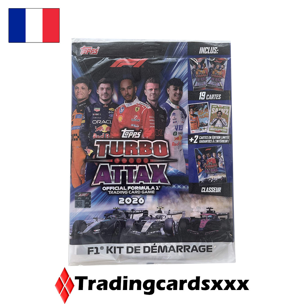 [TOPPS] Classeur : F1 Turbo Attax 2026 Kit de Démarrage