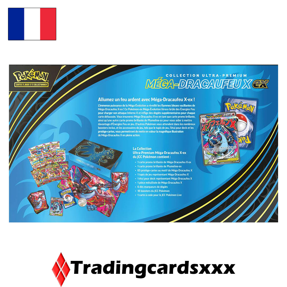 Pokémon - Coffret Collection Ultra Premium ME02 : Méga-Dracaufeu X ex