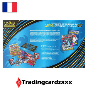 Pokémon - Coffret Collection Ultra Premium ME02 : Méga-Dracaufeu X ex