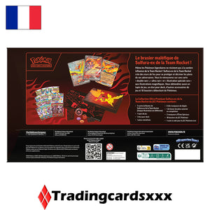 Pokémon - Coffret Collection Ultra Premium : Sulfura ex de la Team Rocket