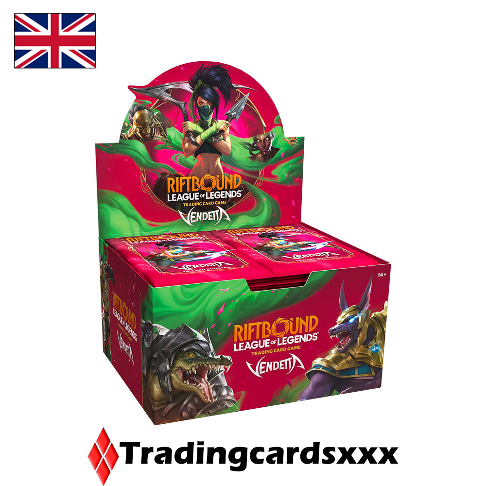 Riftbound TCG | League Of Legends - Display de 24 boosters Set 4 : Vendetta - VERSION ANGLAISE