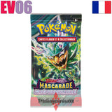 Pokémon - Coffret Dresseur d'Élite EV06 Mascarade Crépusculaire : Ogerpon Masque Turquoise