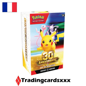 Pokémon - Lot de 6 boosters ME05.5 : 30e Anniversaire