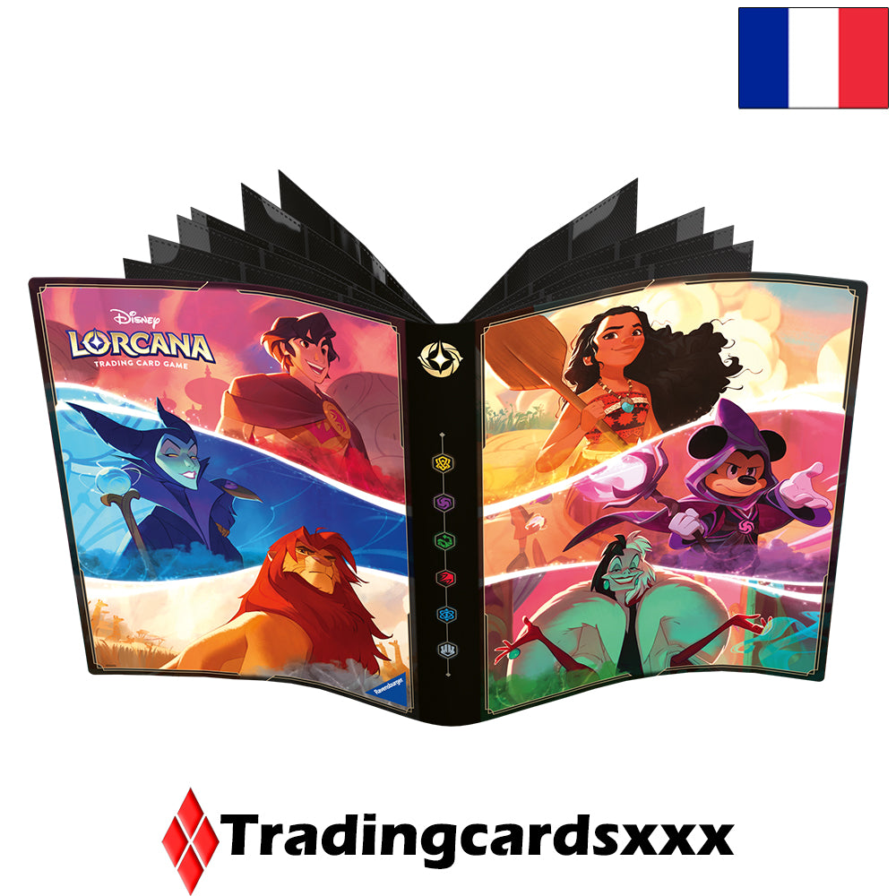 Disney Lorcana TCG - Classeur A4 Lorebook Card Portfolio : Disney