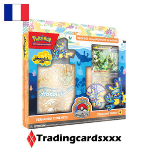 Pokémon - Lot de 4 Decks des Championnats du Monde : Honolulu 2024