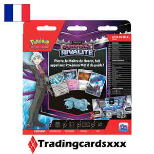 Pokémon - Lot de 2 Decks Combat Rivalité : Rosemary et Pierre