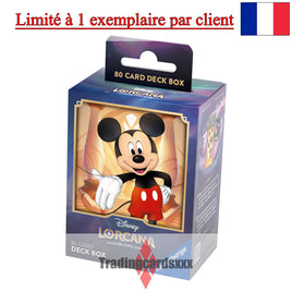 [LIMITE 1] Disney Lorcana TCG - Deck Box 80 Cartes : Mickey