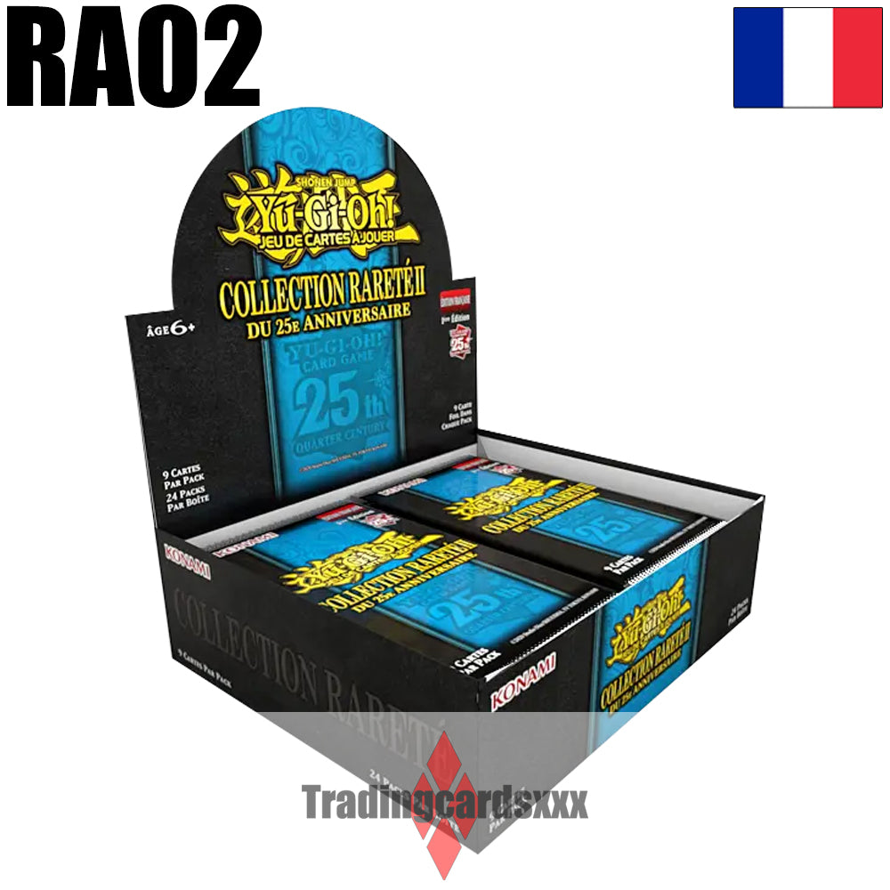 Yu-Gi-Oh! Display / Boite de 24 boosters : Collection Rareté 2 du 25e Anniversaire