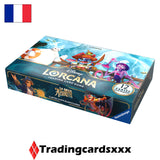 Disney Lorcana TCG - Carton de 4 displays / boites de 24 boosters : La Mer Azurite