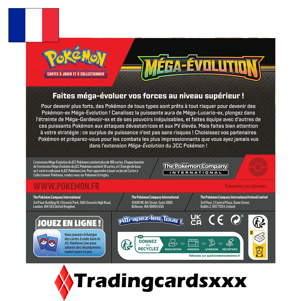 Pokémon - Display de 36 boosters ME01 : Méga-Évolution
