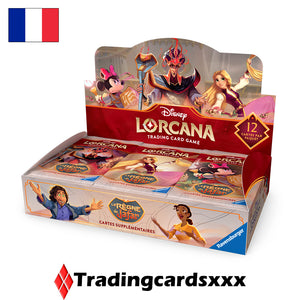 Disney Lorcana TCG - Carton de 4 displays / boites de 24 boosters : Le Règne de Jafar