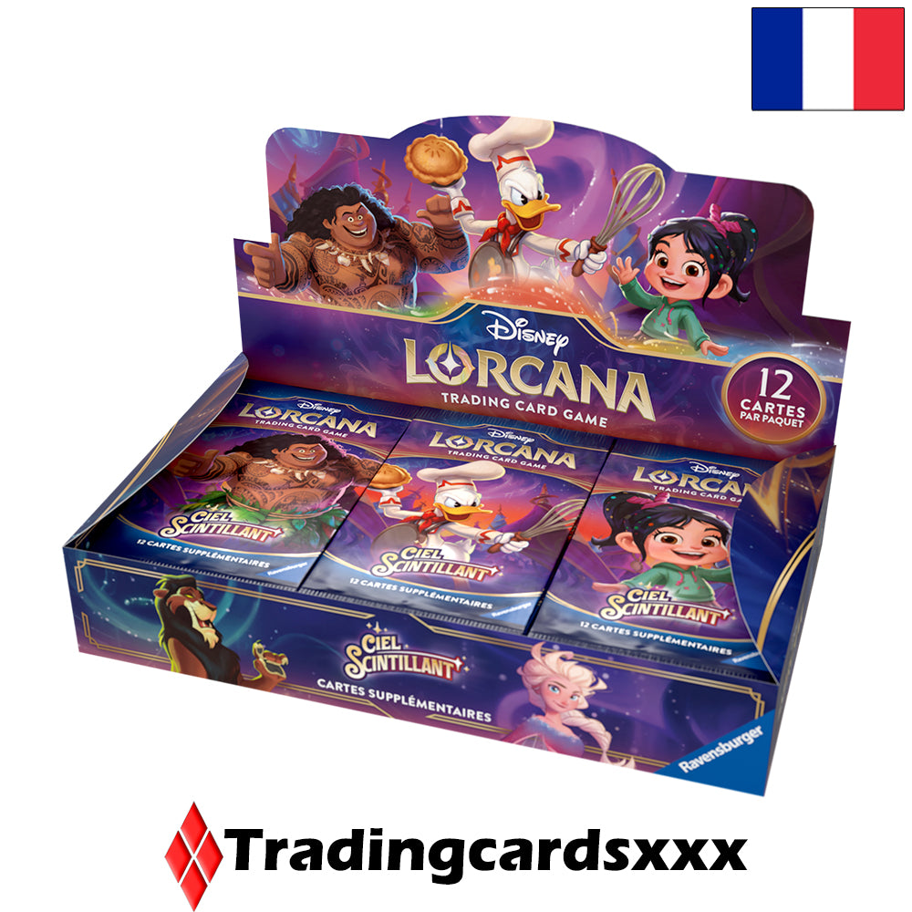 Disney Lorcana TCG - Display / Boite de 24 boosters : Ciel Scintillant