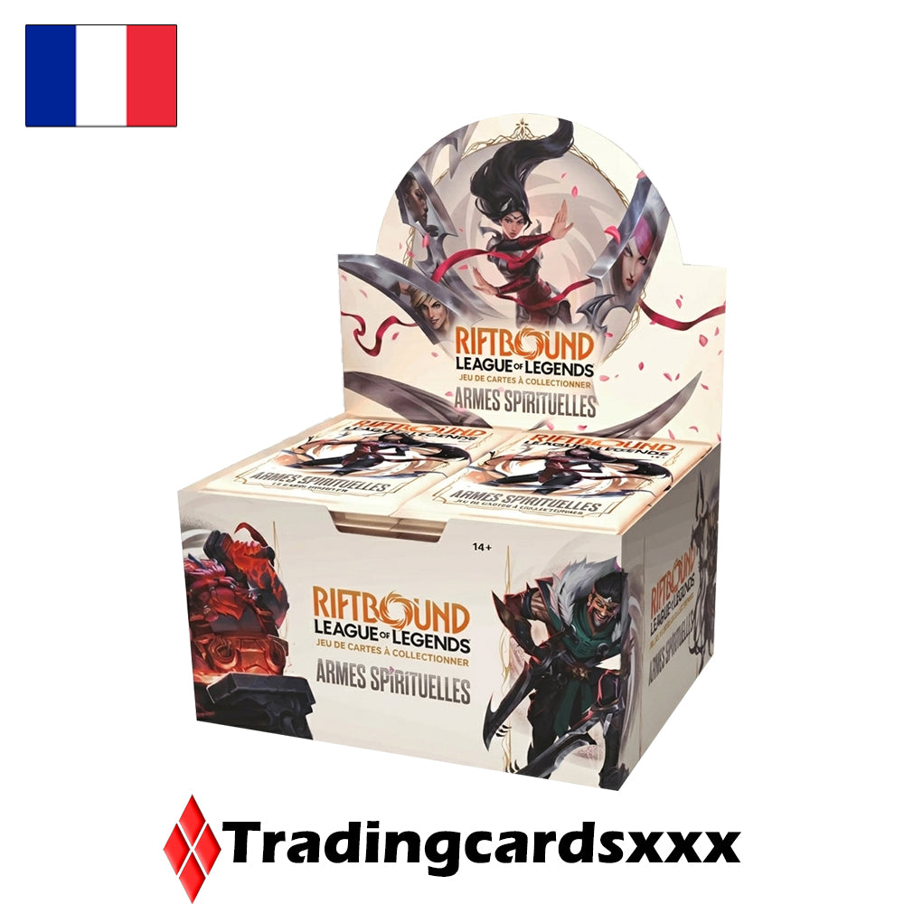 Riftbound TCG | League Of Legends - Display de 24 boosters Set 2 : Armes Spirituelles