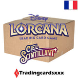 Disney Lorcana TCG - Carton de 4 displays / boites de 24 boosters : Ciel Scintillant