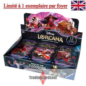 [LIMITE 1] Disney Lorcana TCG - Display / Boite de 24 boosters : Rise of the Floodborn - VERSION ANGLAISE