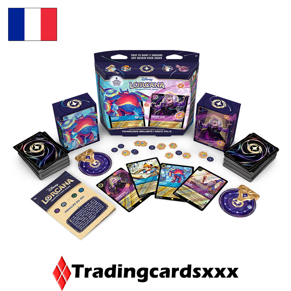 Disney Lorcana TCG - Decks 2 joueurs Chapitre 14 : Technologie Brillante et Magie Folle