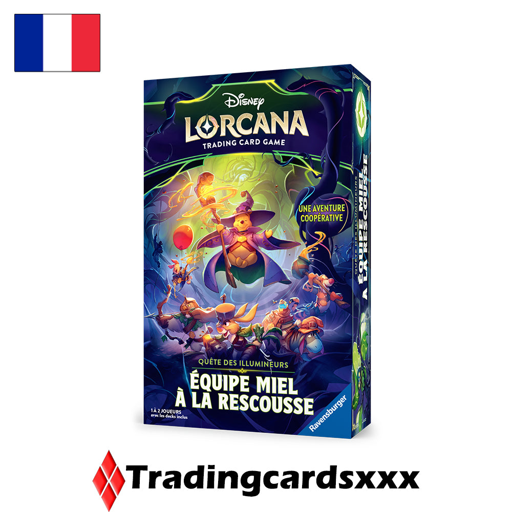 Disney Lorcana TCG - Coffret Quête des Illumineurs : Équipe Miel à la rescousse