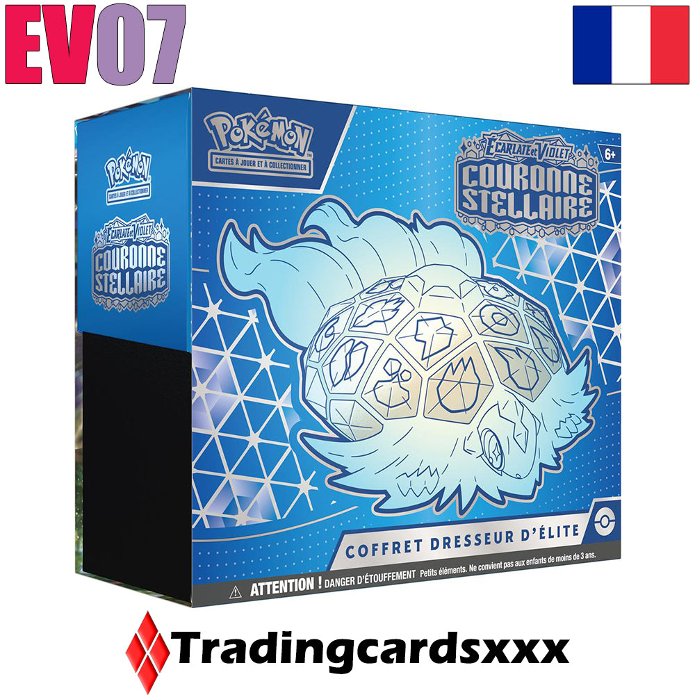 Pokémon - Coffret Dresseur d'Élite EV07 Couronne Stellaire : Terapagos