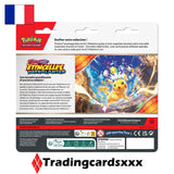 Pokémon - Lot de 2 Tri Pack de 3 boosters EV08 Étincelles Déferlantes : Maraiste & Électhor