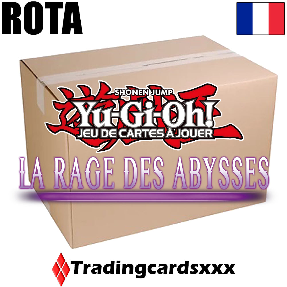 Yu-Gi-Oh! Carton de 12 displays / boites de boosters : La Rage des Abysses