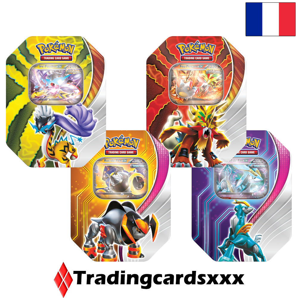 Pokémon - Lot de 4 Pokébox Septembre 2024 : Boites Destinée Paradoxe