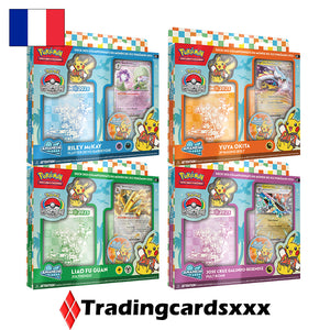 Pokémon - Lot de 4 Decks des Championnats du Monde : Anaheim 2025