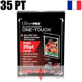 Ultra PRO - Protection en acrylique magnétique : One-Touch 35pt Black Border