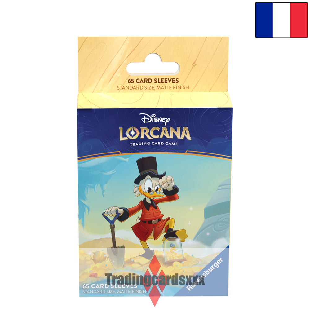 Disney Lorcana TCG - 65 Protèges Cartes STANDARD Sleeves : Picsou