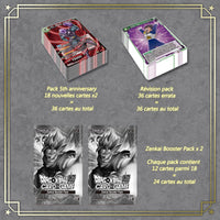 
              Dragon Ball Super - Carton de 4 Coffrets Collector 5e Anniversaire : 5th Anniversary Set
            