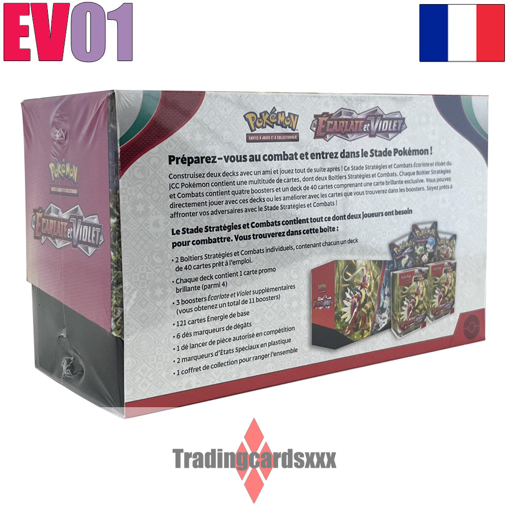 Pokémon - Coffret Stade Stratégies et Combats EV01 : Écarlate et Violet