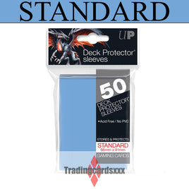 Ultra PRO - 50 Protèges Cartes STANDARD : Bleu clair