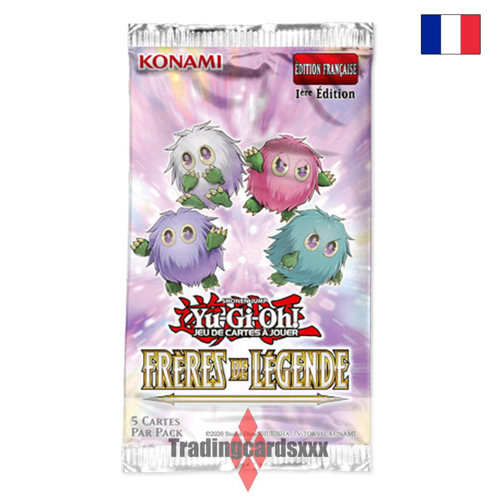 Yu-Gi-Oh! Booster de 5 cartes : Frères de Légende