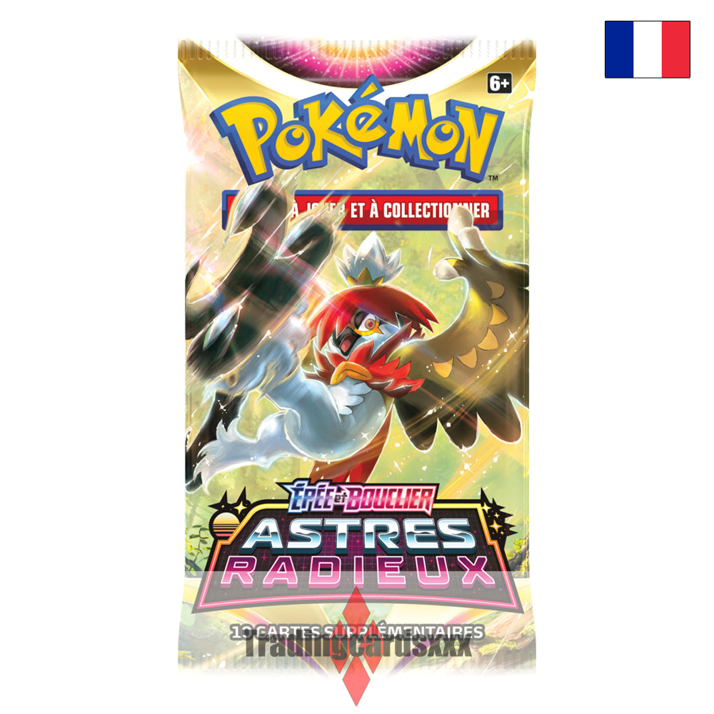 Pokémon - Booster de 10 cartes Épée et Bouclier EB10 : Astres Radieux