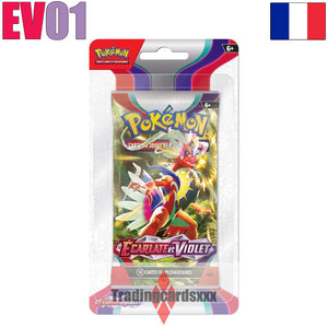 Pokémon - Booster de 10 cartes sous blister EV01 : Écarlate et Violet